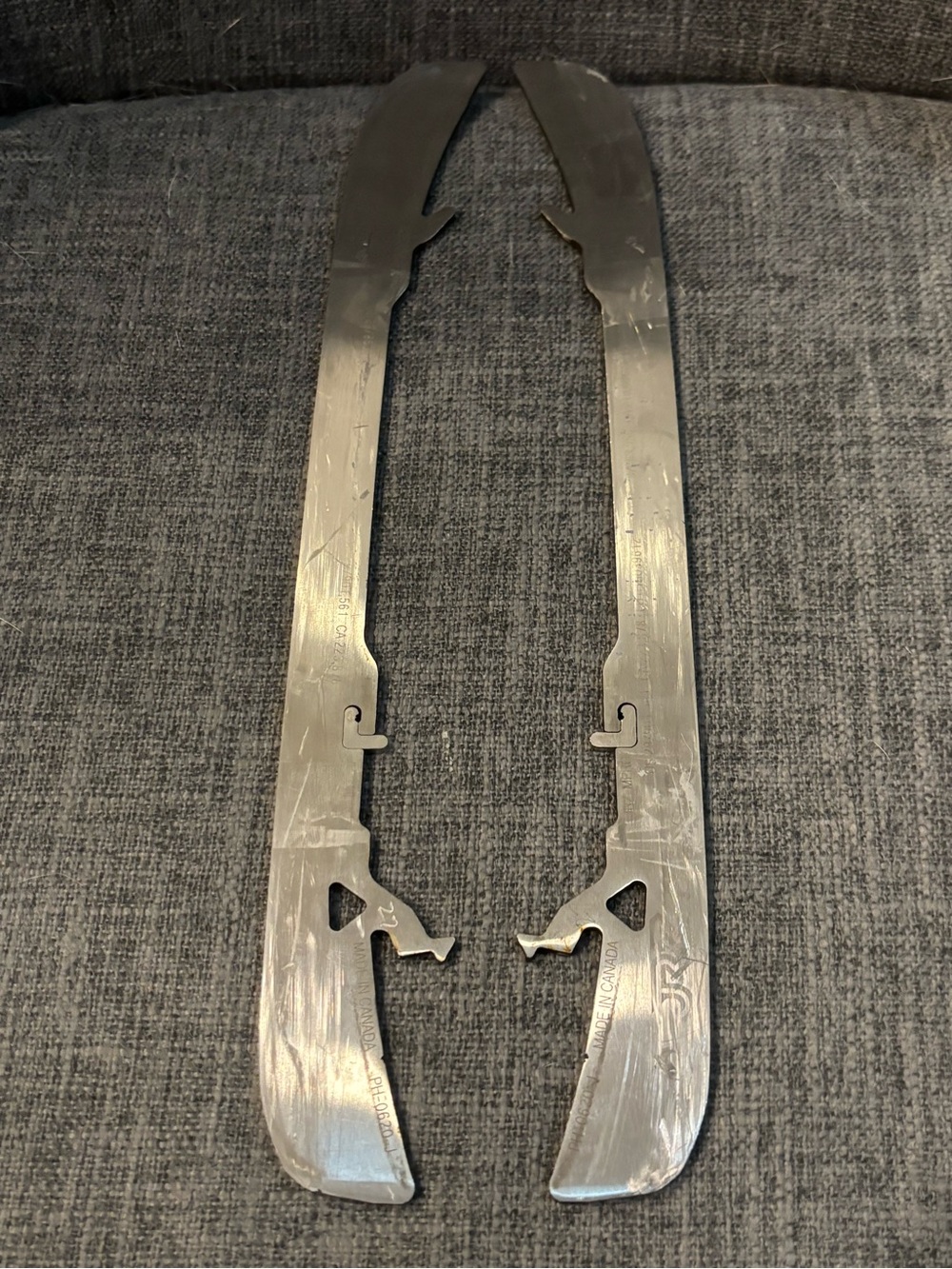 JRZ Pro Stock Hockey Steel Runners 254 255